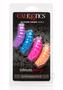Intimate Play Silicone Finger Swirls Finger Massagers (4 Pack) - Assorted Colors